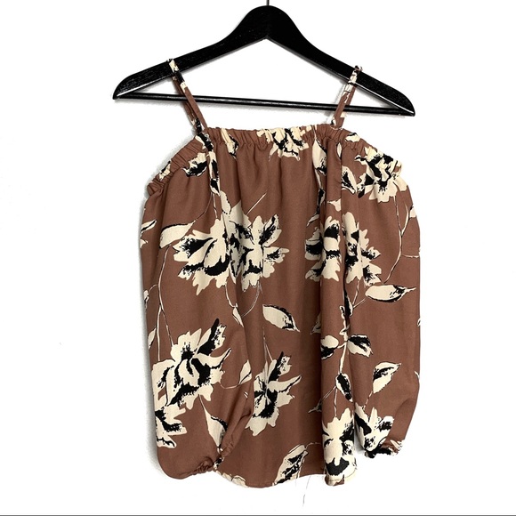 Blush Tops - Blush Floral Long Sleeve Blouse Top Blush Tops - Blush Floral Long Sleeve Blouse Top